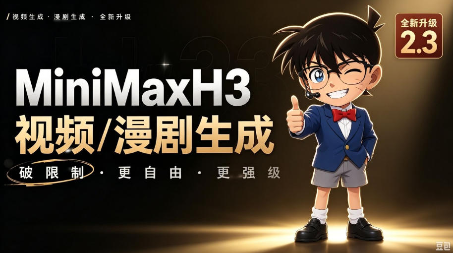 【MiniMaxH3一键懒人整合包】AI视频/漫剧生成工具，支持30_40_50显卡，ComfyUI整合包安装部署！最低8g显存也能跑！-知创网