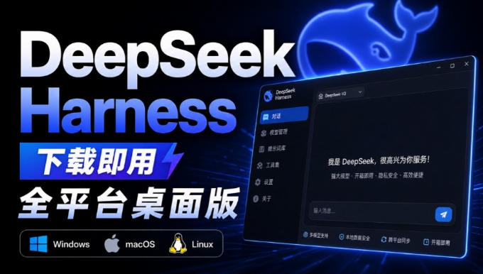 Github上近20万Stars,Harness现在可以双击运行使用了,Harness全平台桌面版-知创网