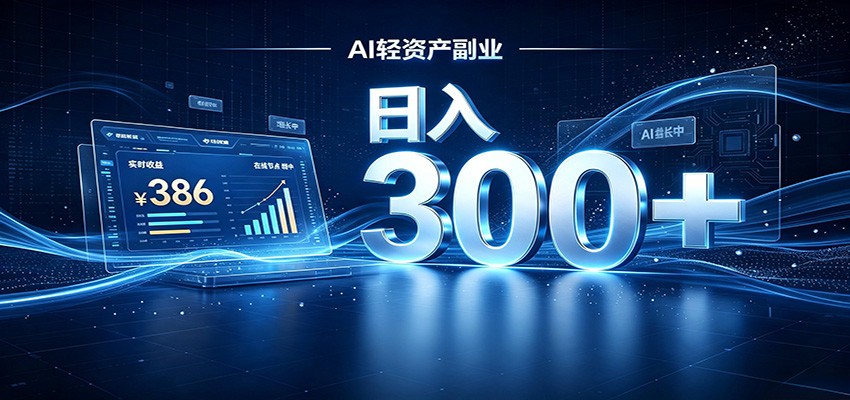 2026 AI轻资产风口,Token中转站小白可入局,日入300+-知创网