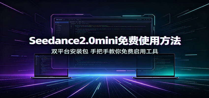 Seedance2.0mini免费使用方法：双平台安装包，手把手教你免费启用工具-知创网