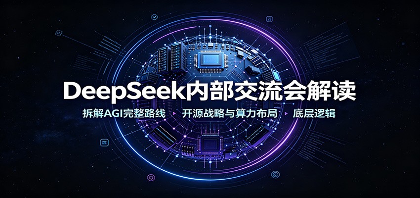 DeepSeek内部交流会解读:拆解AGI完整路线,开源战略与算力布局底层逻辑-知创网