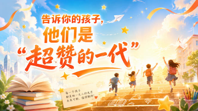 某付费社群专属文章：告诉你的孩子，他们是“超赞的一代”。-知创网