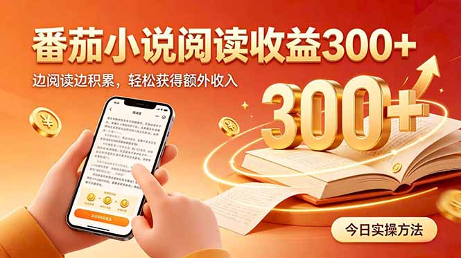 （20376期）全自动番茄挂机玩法，日入300+边阅读边积累，轻松获得额外收入-知创网