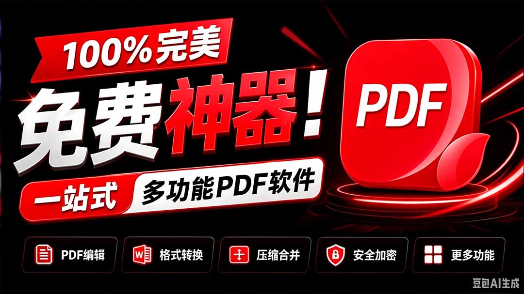（20512期）100%完美免费神器！一站式多功能PDF软件，支持PDF格式转换压缩编辑等，简约无广告，太Nice了JOPDF-知创网