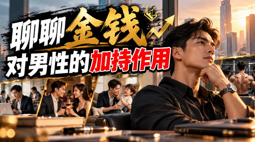 某公众号付费文章：聊聊金钱对男性的加持作用-知创网