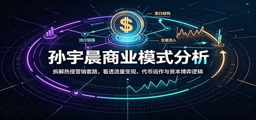 孙宇晨商业模式分析:拆解热搜营销套路,看透流量变现、代币运作与资本博弈逻辑-知创网