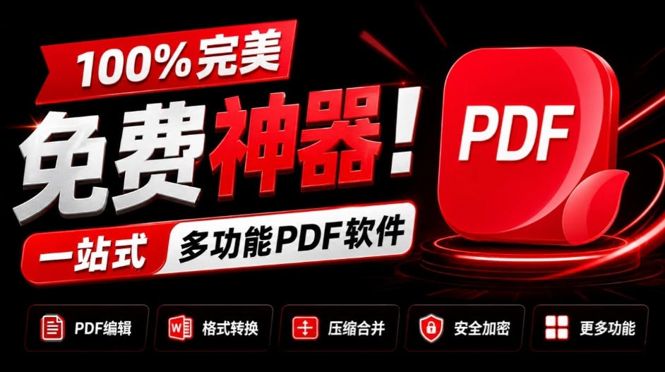 100%完美免费神器!一站式多功能PDF软件,支持PDF格式转换压缩编辑等,简约无广告,太Nice了JOPDF-知创网