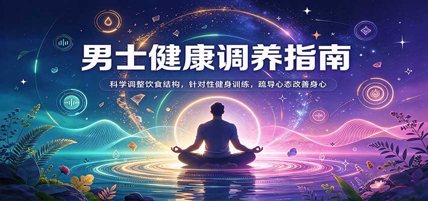 男士健康调养指南:科学调整饮食结构,针对性健身训练,疏导心态改善身心-知创网