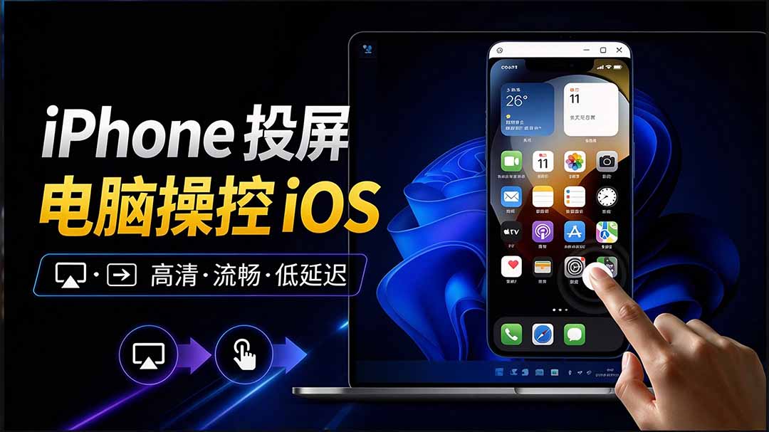 (21270期)iPhone 投屏到 Windows 电脑,还支持操控IOS系统,多台设备能同时上屏,有点意思 iPhoneMirror-知创网