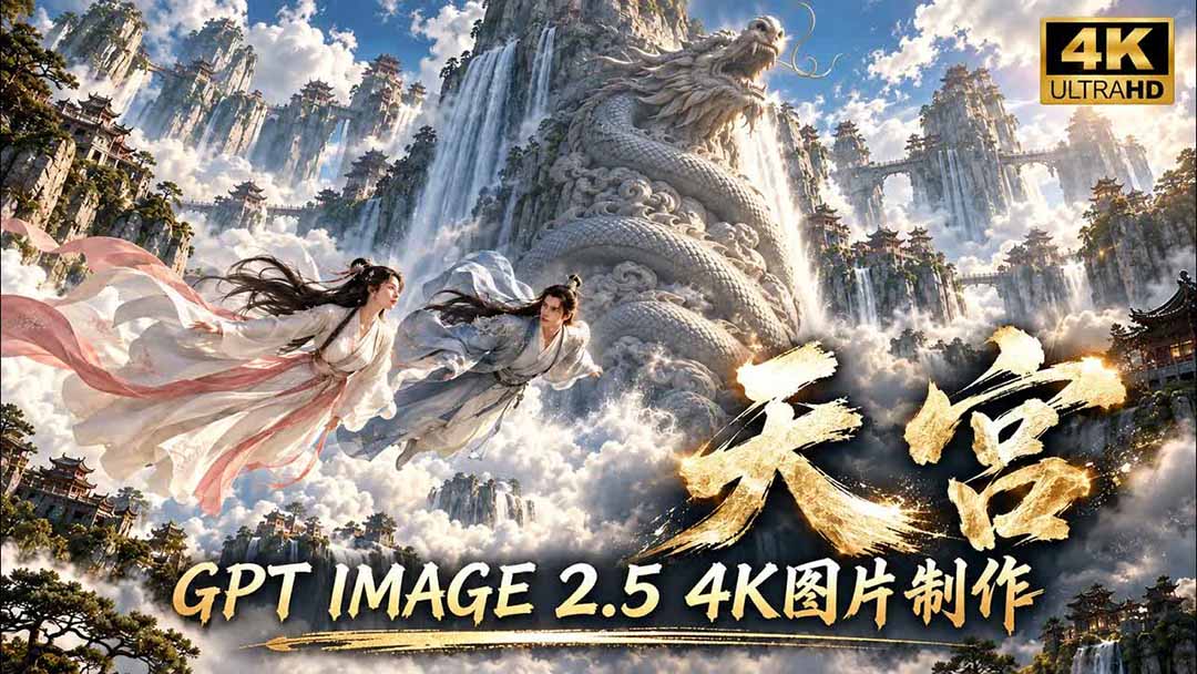 （20764期）【无水印】GPT Image 2.5实测！4K到底多清楚？皮肤、手指、修图与天宫场景全面测试-知创网
