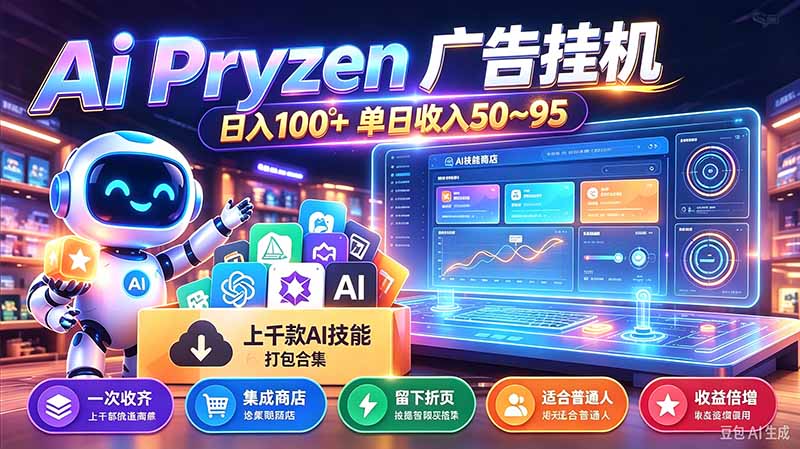 （21241期）Pyrzen广告挂机， 全自动挂机风口项目， 单日50-95/天 虽然不是很暴力但是很稳-知创网