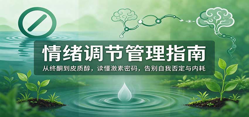 情绪调节管理指南:从睾酮到皮质醇,读懂激素密码,告别自我否定与内耗-知创网