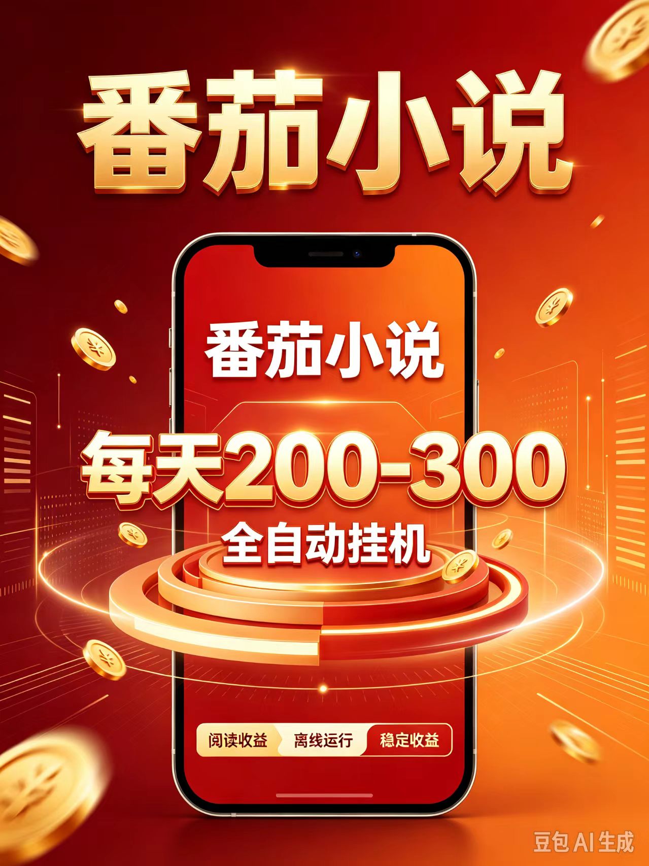 门槛极低的番茄全自动小说,日入200-300,项目非常火爆-知创网