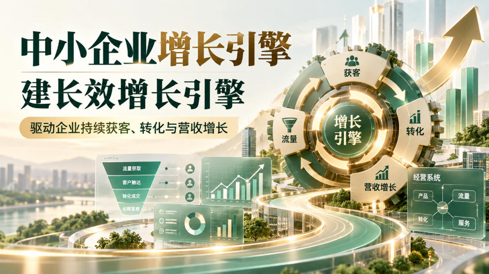 中小企业增长引擎，建长效增长引擎，驱动企业持续获客、转化与营收增长-知创网