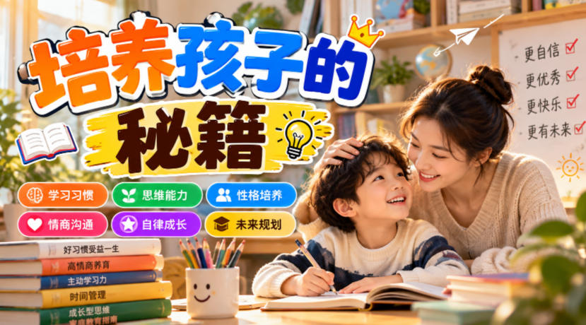某公众号付费文章：培养孩子的秘籍-知创网