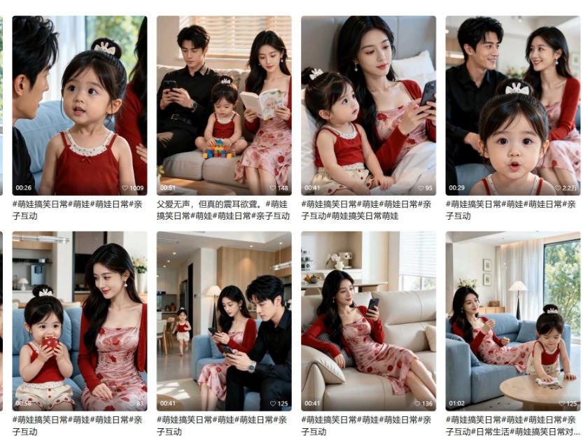 图片[2]-AI亲子搞笑短剧实操课，对标爆款账号，1小时课程带你0基础掌握制作，涨粉带货双丰收-知创网