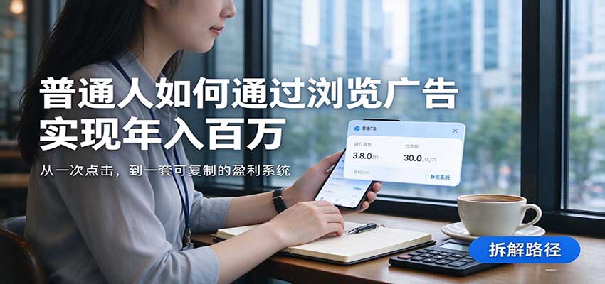 2026最新技术24小时全自动浏览广告，全网独家，单台设备日入200+，支持实地学习考察-知创网