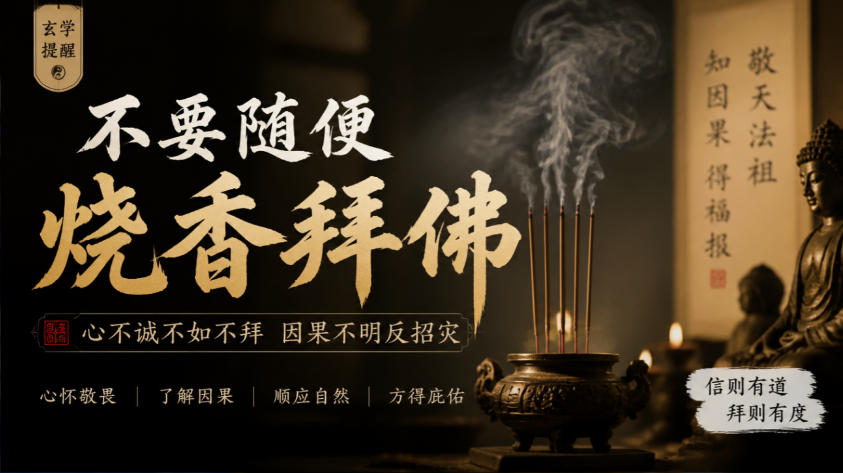 某公众号付费文章：玄学提醒：不要随便烧香拜佛-知创网