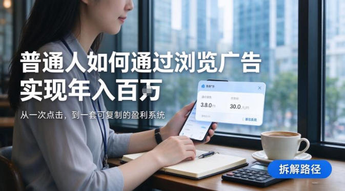2026最新技术，24小时全自动浏览广告，全网独家项目，单台设备日入200+新手小白可快速上手，支持实地学习实地考察【揭秘】-知创网