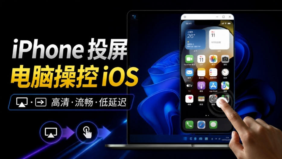 iPhone投屏到Windows电脑,还支持操控IOS系统,多台设备能同时上屏,有点意思iPhoneMirror-知创网