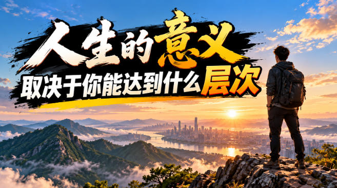 某公众号付费文章：人生的意义，取决于你能达到什么层次-知创网