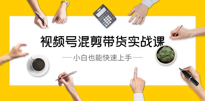 视频号-混剪带货实战课，小白也能快速上手（10节课）-知创网