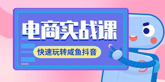 电商实战课，快速玩转咸鱼抖音，全体系全流程精细化咸鱼电商运营-71节课-知创网